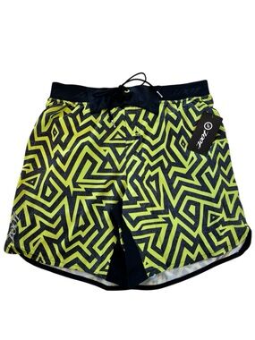 NWT ZOOT Mens 8” Board Shorts Lined Breathable Ventilated Zip Pocket Lightweight